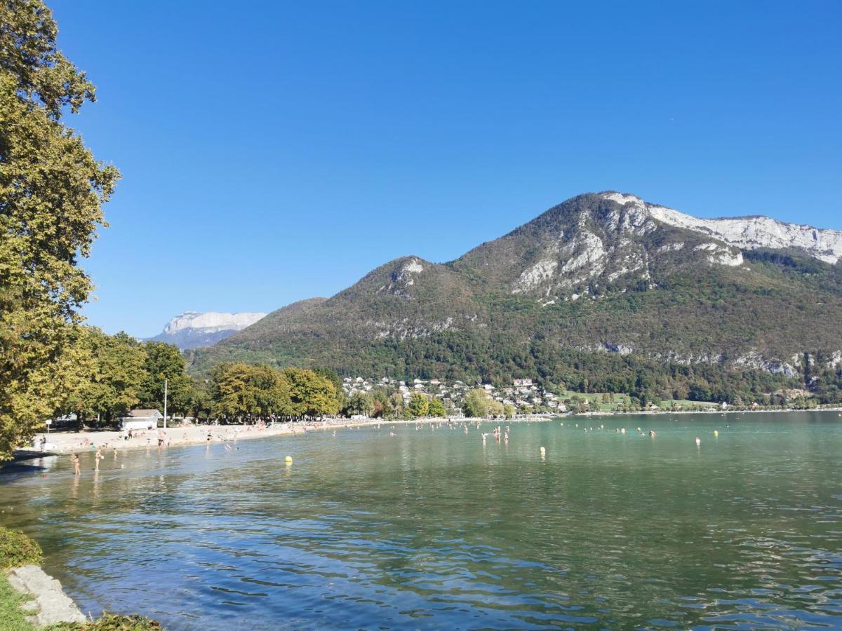 Charmant Appartement A 1 Minute Du Lac アヌシー エクステリア 写真